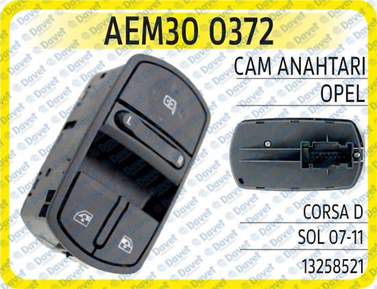 AEM 300372 Cam Anahtari Corsa D Sol 07-11